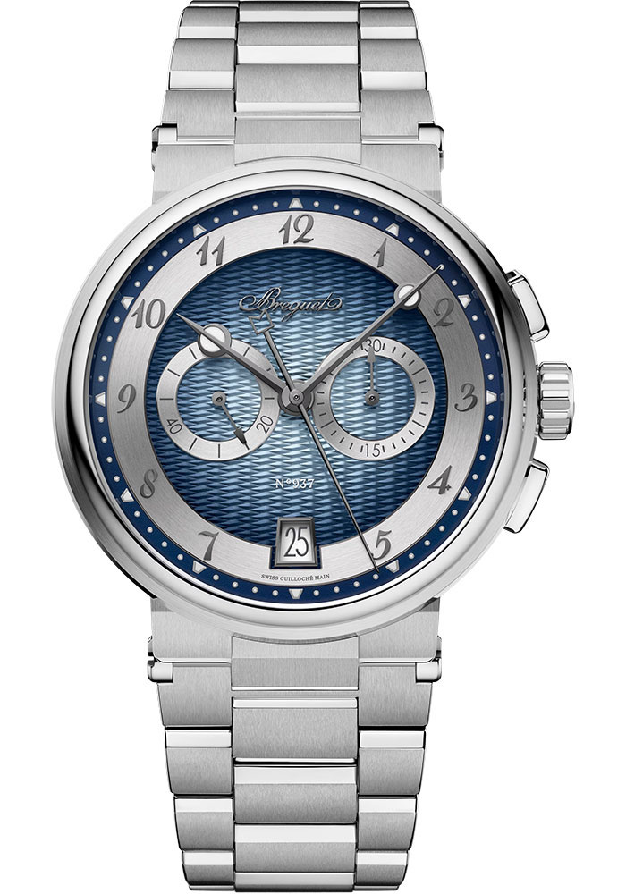 Breguet Watches - Marine 5527 - Chronograph - White Gold - 42mm - Style No: 5527BB/YA/BW0