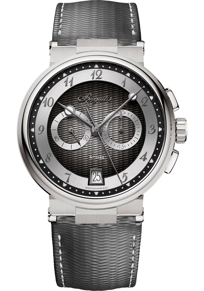 Breguet Watches - Marine 5527 - Chronograph - Titanium - 42mm - Style No: 5527TI/GA/5WV