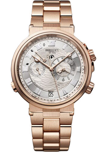 Breguet Watches - Marine 5547 - Alarme Musicale - Rose Gold - 40mm - Style No: 5547BR/12/RZ0