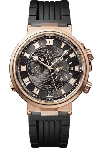 Breguet Watches - Marine 5547 - Alarme Musicale - Rose Gold - 40mm - Style No: 5547BR/G3/5ZU