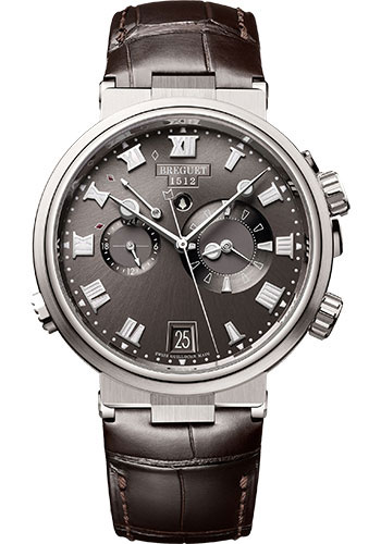 Breguet Watches - Marine 5547 - Alarme Musicale - Titanium - 40mm - Style No: 5547TI/G2/9ZU