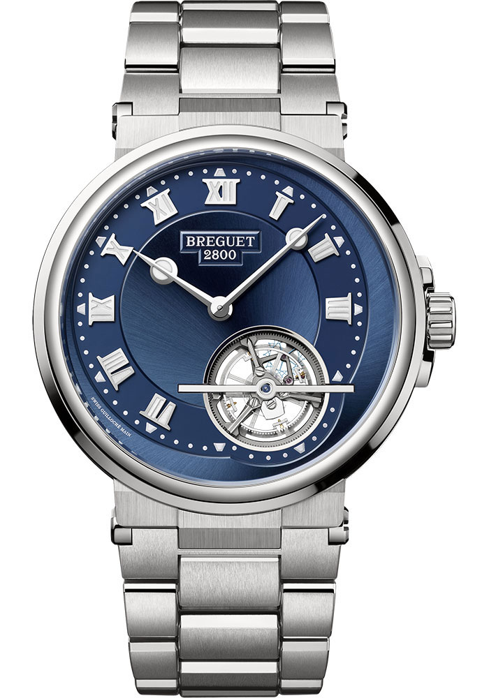 Breguet Watches - Marine 5577 - Tourbillon - Platinum - 42.5mm - Style No: 5577PT/Y2/PW0