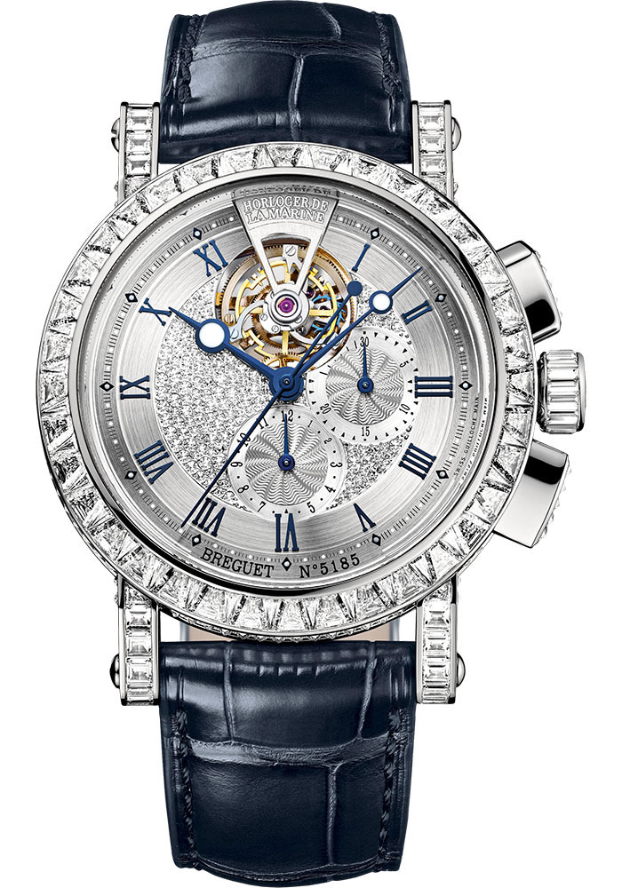 Breguet Watches - Marine 5839 - Chronograph Grande Complication - 43mm - Style No: 5839BB/6D/9ZU DD0D