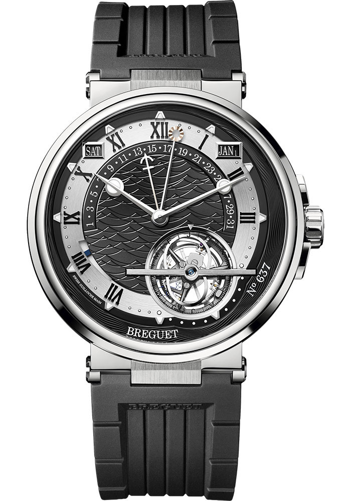 Breguet Watches - Marine 5887 - Equation Marchante - 44mm - Style No: 5887PT/92/5WV