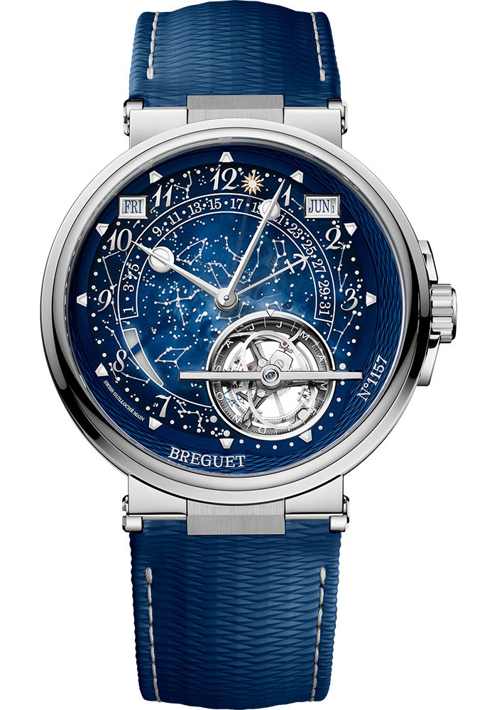 Breguet Watches - Marine 5887 - Equation Marchante - 44mm - Style No: 5887PT/YS/5WVSL
