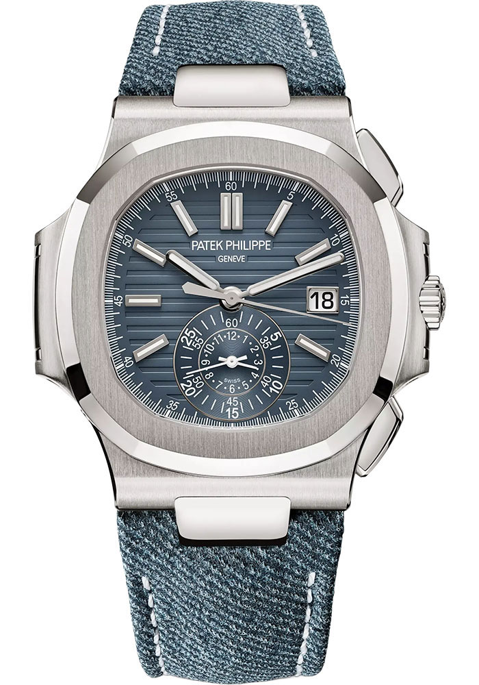 Patek Philippe Watches - Nautilus 40.5mm - White Gold - Style No: 5980/60G-001