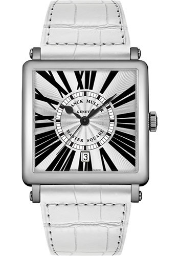 Franck Muller Watches - Master Square - 42 mm - Style No: 6000 K SC DT R OG White White