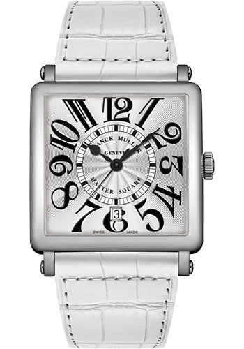 Franck Muller Watches - Master Square - 42 mm - Style No: 6000 K SC DT V OG White White