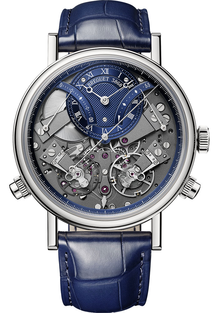 Breguet Watches - Tradition 7077 - Chronograph Independent - 44mm - Style No: 7077BB/GY/9XV