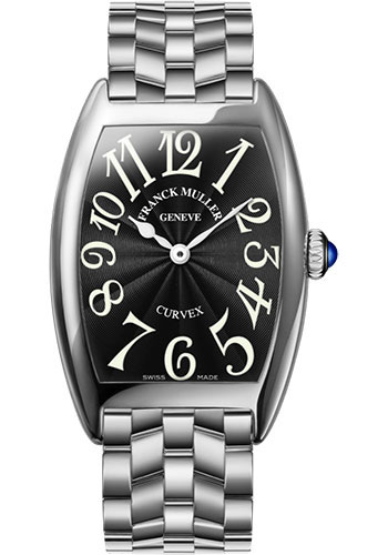Franck Muller Watches - Cintre Curvex - Quartz - 29 mm White Gold - Bracelet - Style No: 7502 QZ O OG Black