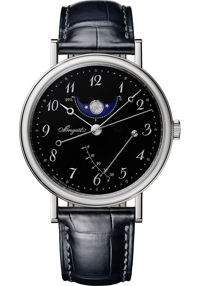 Breguet Watches - Classique 7787 - Moon Phases - 39mm - Style No: 7787PT/2N/9VU