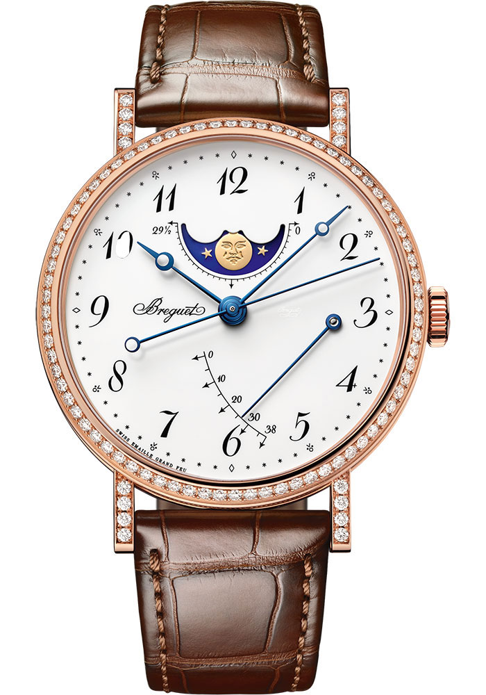 Breguet Watches - Classique 7787 - Moon Phases - 39mm - Style No: 7788BR/29/9V6 DD00