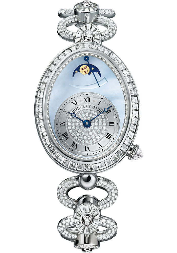 Breguet Watches - Reine de Naples 8909 - White Gold - 30.5mm - Style No: 8909BB/VD/J29 DDDD
