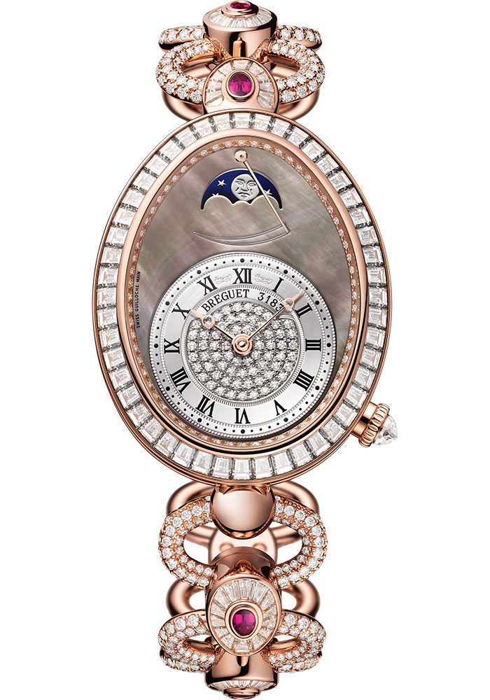 Breguet Watches - Reine de Naples 8909 - Rose Gold - 30.5mm - Style No: 8909BR/8T/J29 DDDR