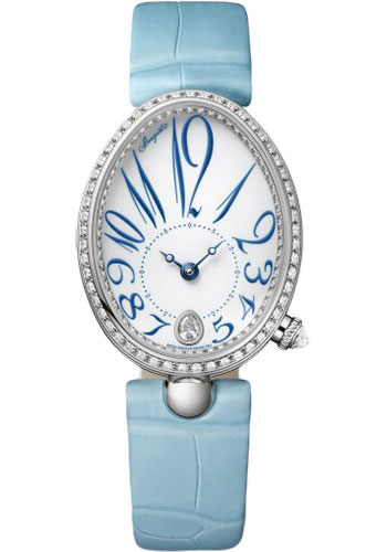 Breguet Watches - Reine de Naples 8918 - White Gold - 28.45mm - Style No: 8918BB/28/964/D00D