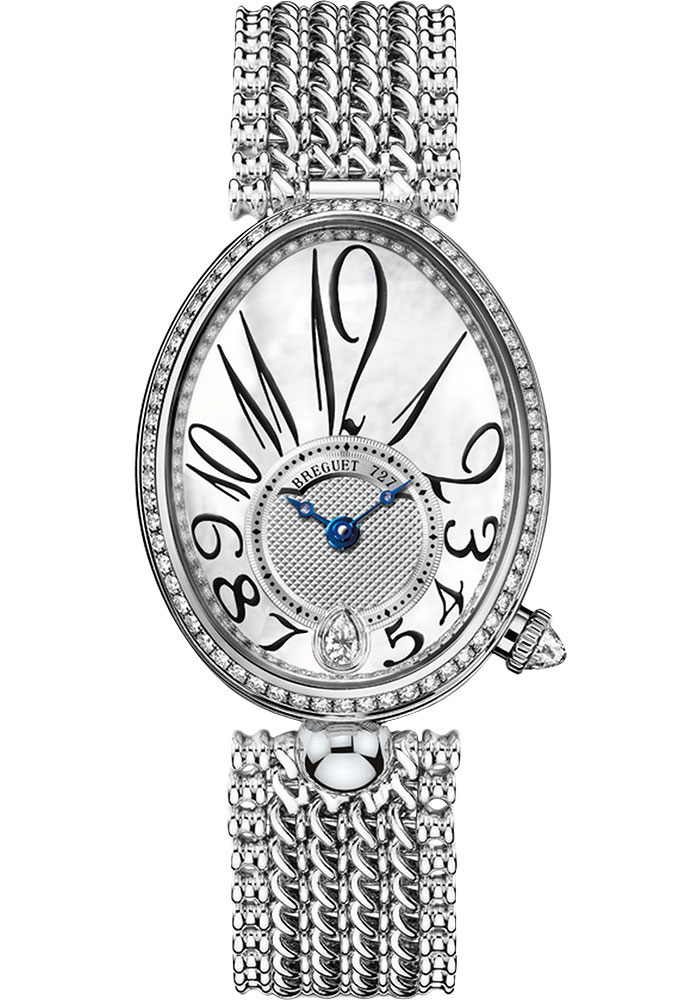 Breguet Watches - Reine de Naples 8918 - White Gold - 28.45mm - Style No: 8918BB/58/J20 D000
