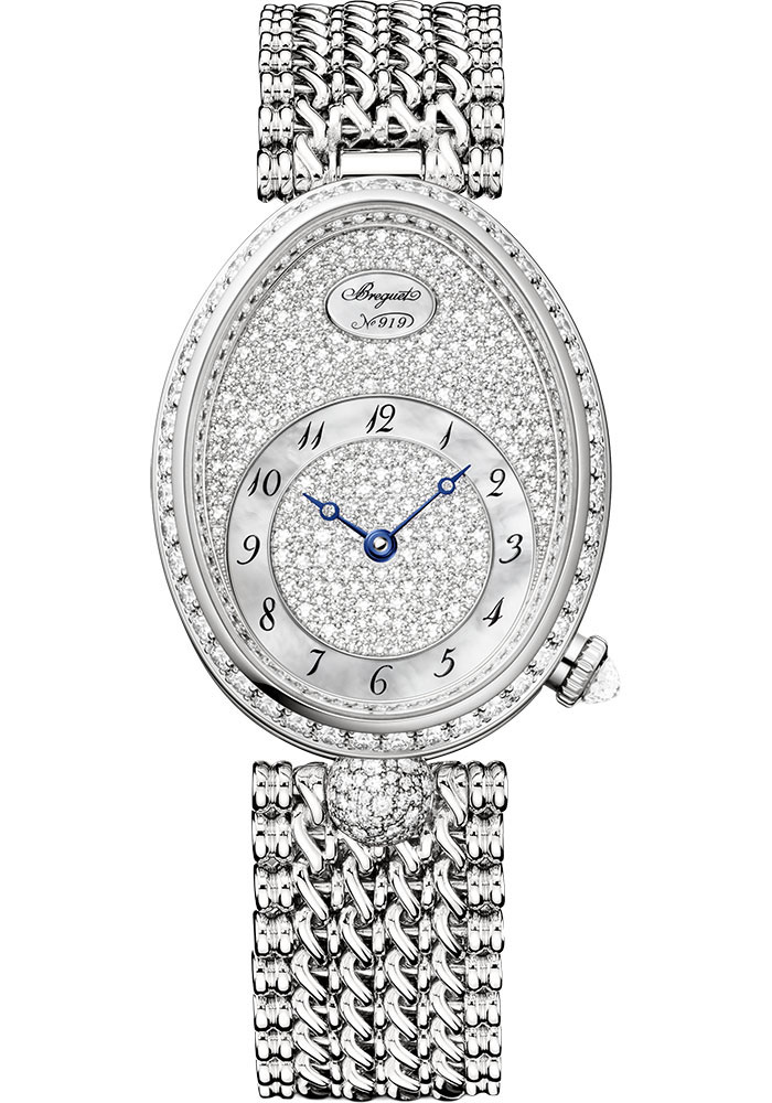 Breguet Watches - Reine de Naples 8918 - White Gold - 28.45mm - Style No: 8938BB/8D/J20 D0