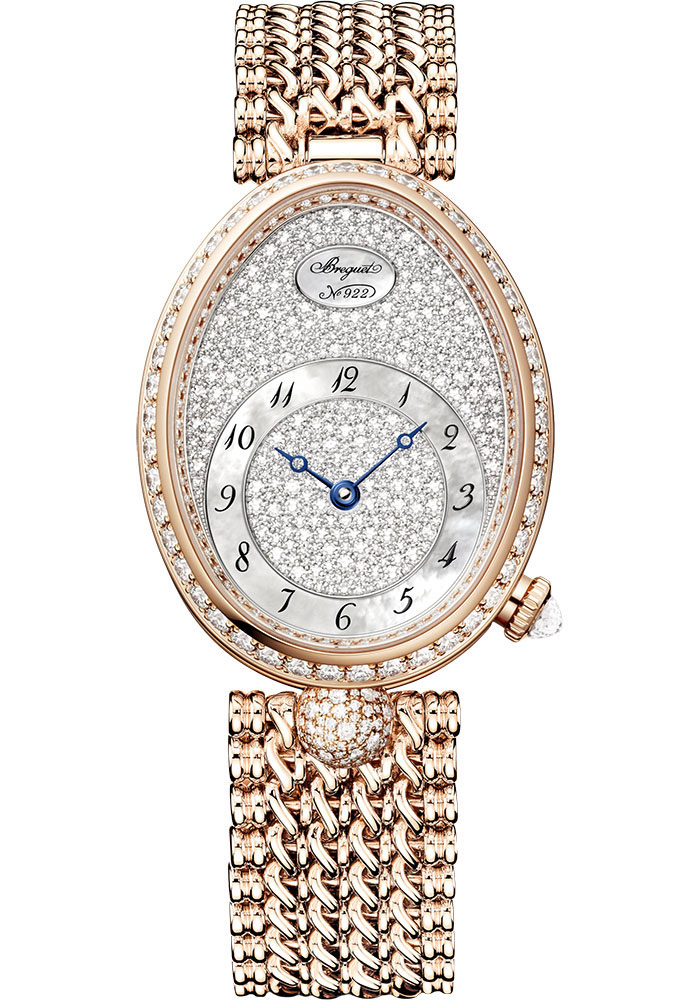 Breguet Watches - Reine de Naples 8908 - Rose Gold - 28.5mm - Style No: 8938BR/8D/J20 D0