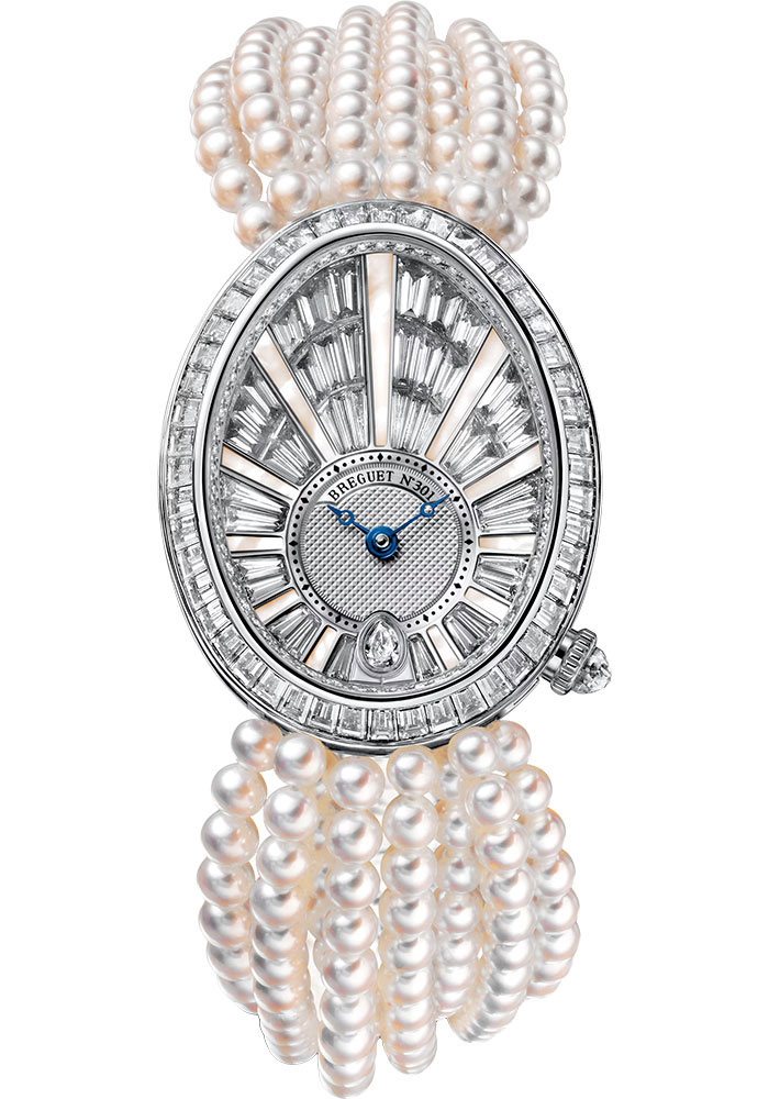 Breguet Watches - Reine de Naples 8939 - White Gold - 30.5mm - Style No: 8939BB/6D/J49 DD0D