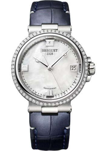 Breguet Watches - Marine 9518 - Dame - Stainless Steel - 35.8mm - Style No: 9518ST/5W/984/D000