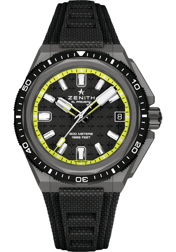 Zenith Watches - Defy Extreme Diver Titanium - Bracelet - Style No: 97.9600.3620/21.I300