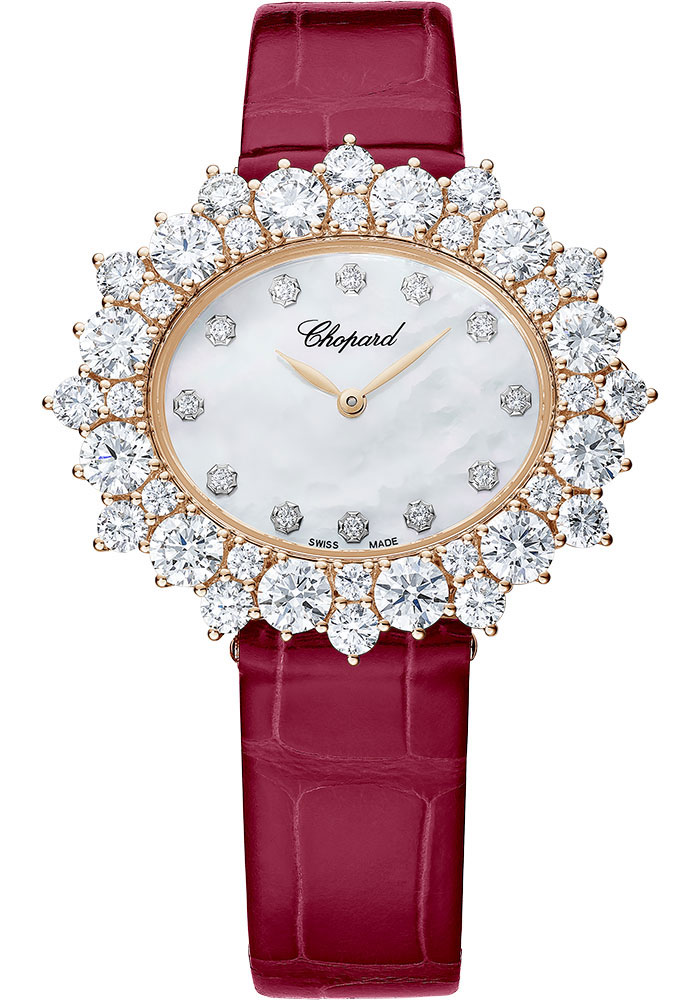 Chopard Watches - L Heure Du Diamant Oval Medium - Style No: @13A390-5100