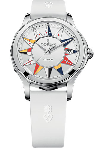 Corum Watches - Admiral Legend 38 mm - Stainless Steel - Style No: A082/03183 - 082.200.20/0379 BL12