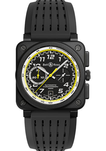 Bell & Ross Watches - BR 03-94 Chronograph R.S.20 - Style No: BR0394-RS20/SRB