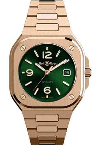 Bell & Ross Watches - BR 05 Green Gold - Style No: BR05A-GN-PG/SPG