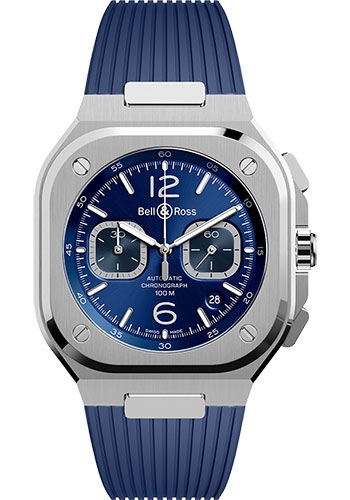 Bell \u0026 Ross BR 05 Chrono Blue Steel 