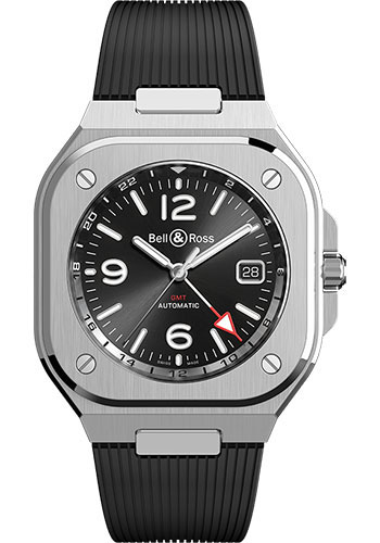 Bell & Ross Watches - BR 05 GMT - Style No: BR05G-BL-ST/SRB