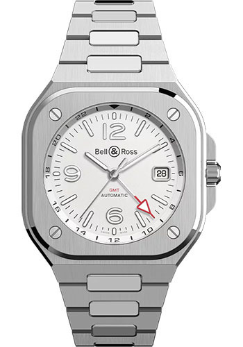 Bell & Ross Watches - BR 05 GMT - Style No: BR05G-SI-ST/SST
