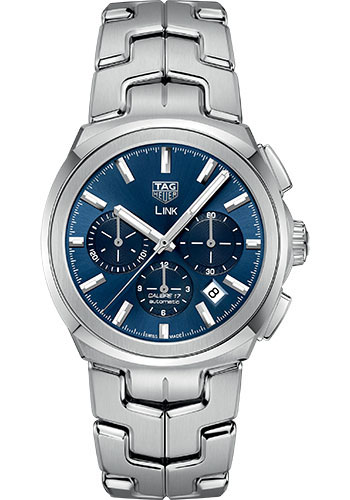 Tag Heuer Watches - Link Automatic Chronograph 41 mm - Steel - Bracelet - Style No: CBC2112.BA0603