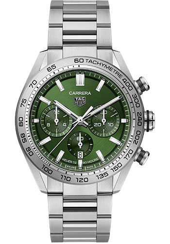 Tag Heuer Watches - Carrera Automatic Chronograph 44 mm - Steel - Bracelet - Style No: CBN2A10.BA0643