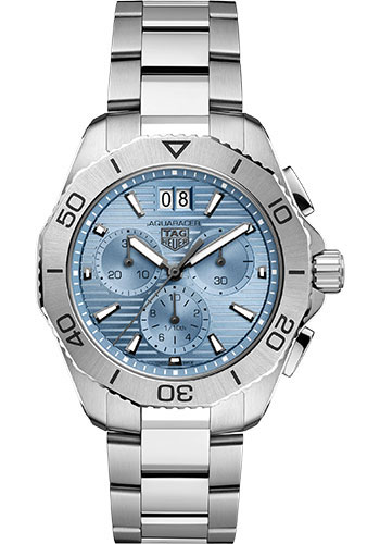 Tag Heuer Watches - Aquaracer Professional 200 Date Quartz 40 mm - Steel - Bracelet - Style No: CBP1112.BA0627