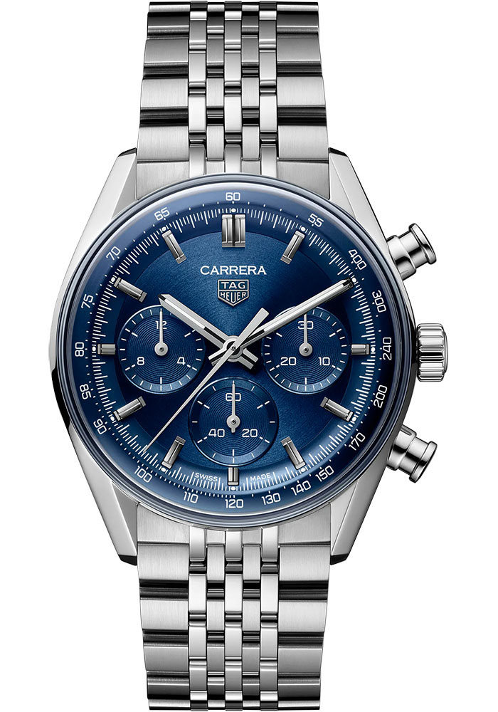 Tag Heuer Watches - Carrera Chronograph Automatic 41 mm - Steel - Bracelet - Style No: CBS2113.BA0053