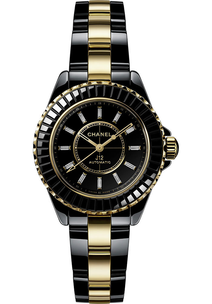 Chanel Watches - J12 Black Ceramic 33mm Automatic - Style No: H10328
