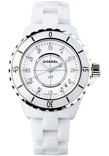 Chanel Watches - J12 White Ceramic 33mm Quartz - Style No: H1628