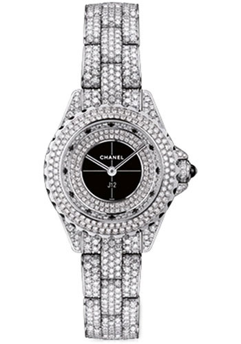 Chanel White Watch Diamonds Clearance 