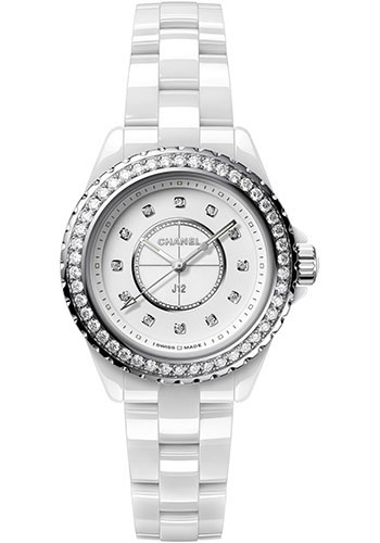 Chanel Watches - J12 White Ceramic 33mm Quartz - Style No: H6418