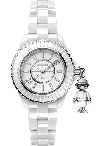 Chanel J12 White Ceramic 33mm Quartz Watches From SwissLuxury