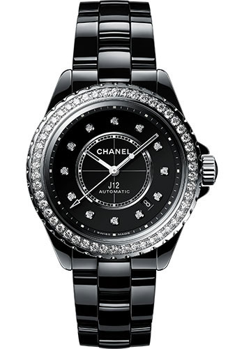 Chanel Watches - J12 Black Ceramic 38mm Automatic - Style No: H6526