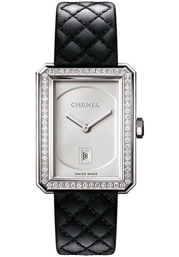 Chanel Watches - Boy-Friend Medium Size - White Gold - Style No: H6677