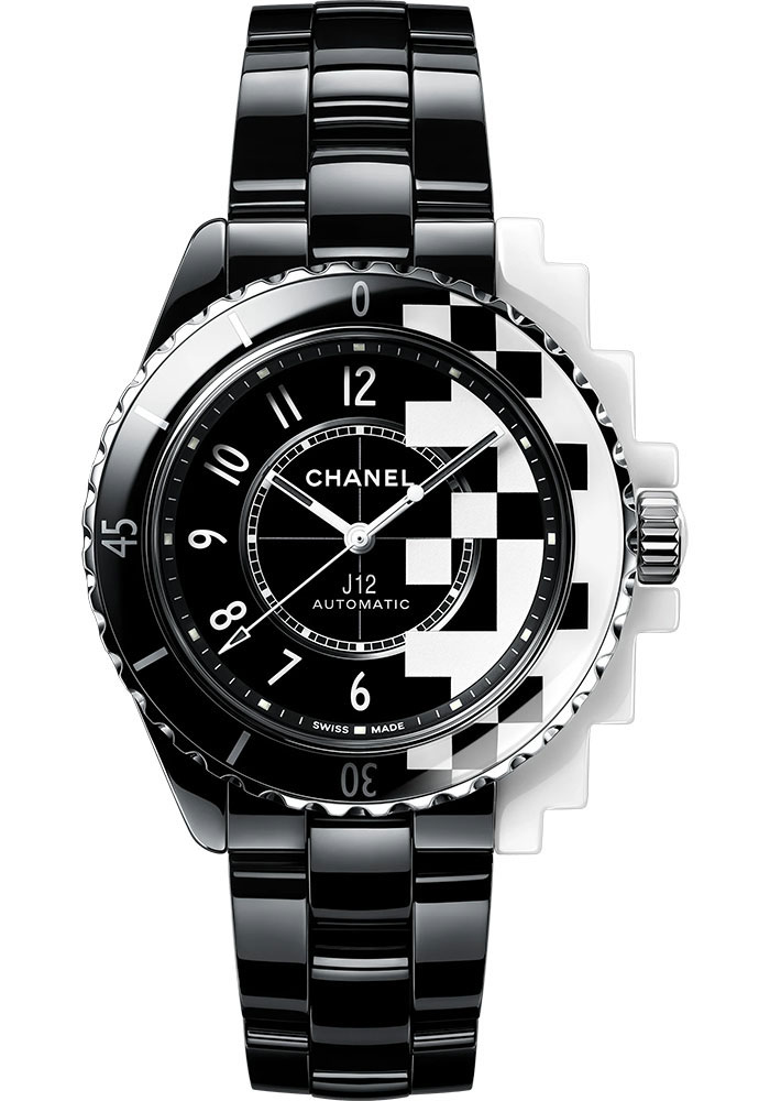 Chanel Watches - J12 Black Ceramic 38mm Automatic - Style No: H7988
