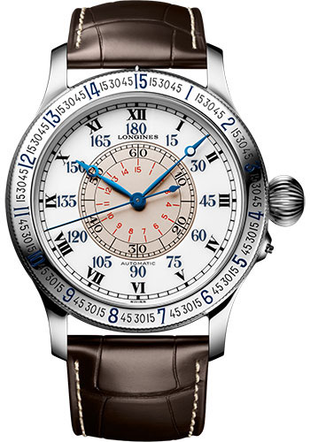 Longines Watches - The Lindbergh Hour Angle Watch - Style No: L2.678.4.11.0