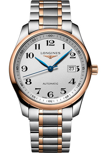 Longines Watches - Master Collection 40 mm - Steel And Pink Gold - Bracelet - Style No: L2.793.5.79.7
