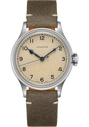 Longines Watches - Heritage Military - Style No: L2.819.4.93.2