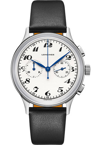 Longines Watches - Heritage Classic Chronograph 1946 - Style No: L2.827.4.73.0