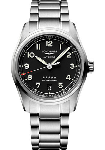 Longines Watches - Spirit 37 mm - Bracelet - Style No: L3.410.4.53.6