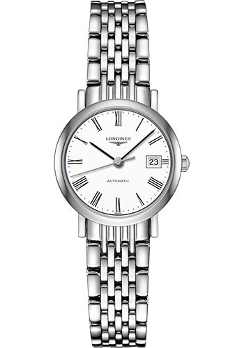 Longines Watches - Elegant Collection 25.5 mm - Steel - Bracelet - Style No: L4.309.4.11.6